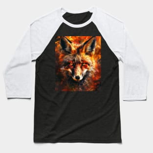 Fox Mysterious Mammals Baseball T-Shirt